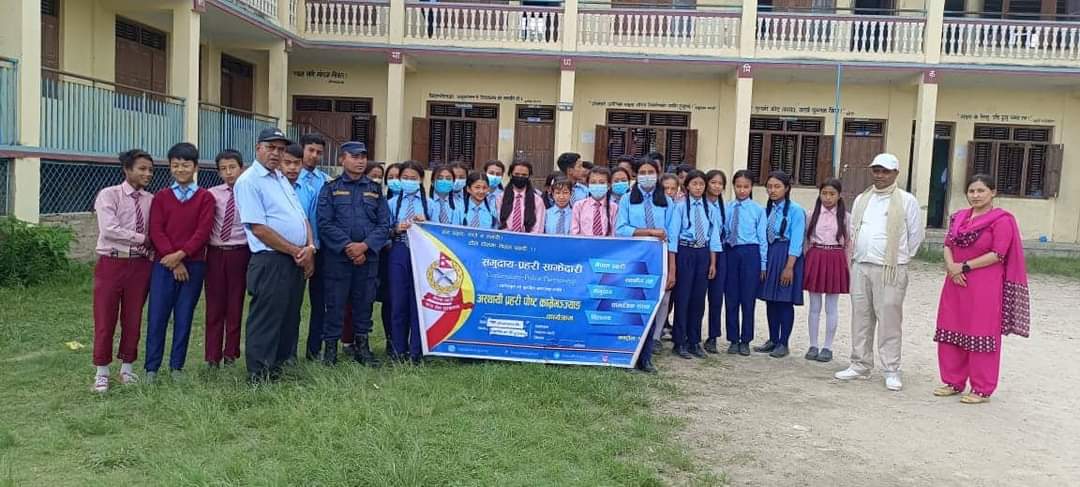 काभ्रेको महाभारतमा लागु औषध दुरुपयोग तथा ओसारपसार रोक थामका लागि सचेतनामूलक ‍कार्यक्रम