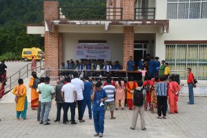 मण्डनदेउपुर नगरपालिकामा बृहत निःशुल्क स्वास्थ्य शिविर शुरु