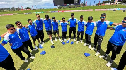 यु-१९ विश्वकप क्रिकेटमा आज न्युजिल्यान्डसँग खेल्दै नेपाल