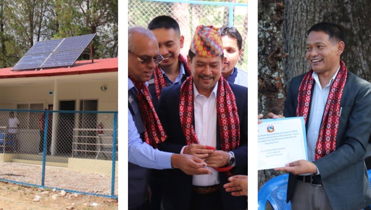 रोशी गाउँपालिकामा सुरु भयो ५ वेडको अस्पताल