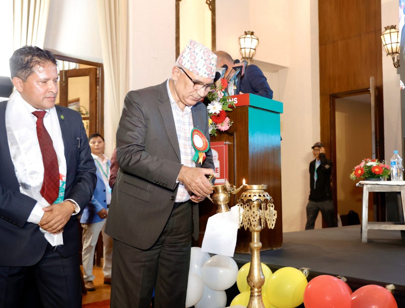 उपप्रधानमन्त्री पौडेलले सरकार लगानीमैत्री वातावरण बनाउन प्रतिबद्ध रहेको बताएका छन्