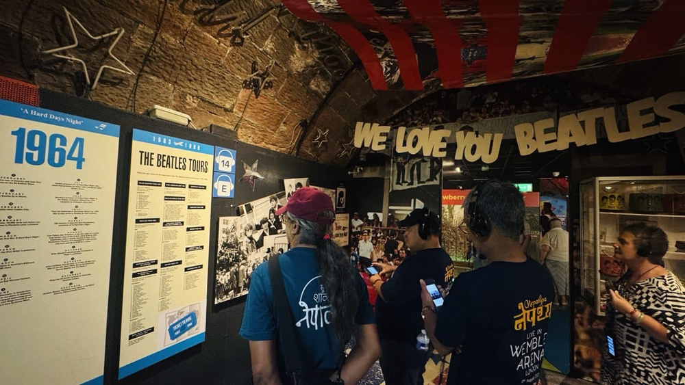 ‘नेपथ्य’ बिटल्स म्युजियममा, अमृतको प्रतिक्रिया : अद्वितीय अनुभव