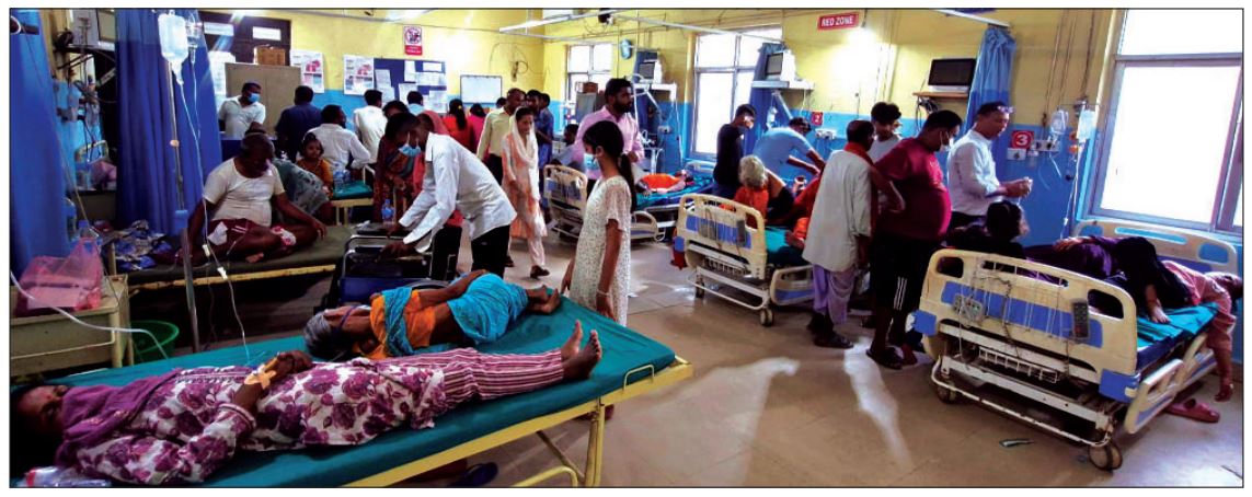 पर्सामा हैजा फैलिएकाले स्वास्थ्यकर्मीलाई अत्यावश्यक बाहेक बिदा रोकिने