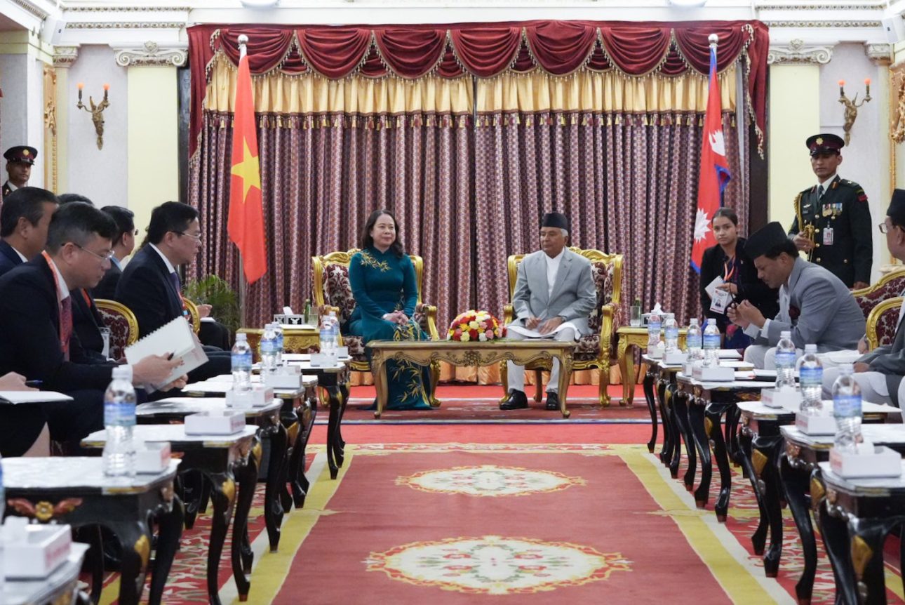 राष्ट्रपति पौडेल र भियतनामकी उपराष्ट्रपतिबीच भेटवार्ता