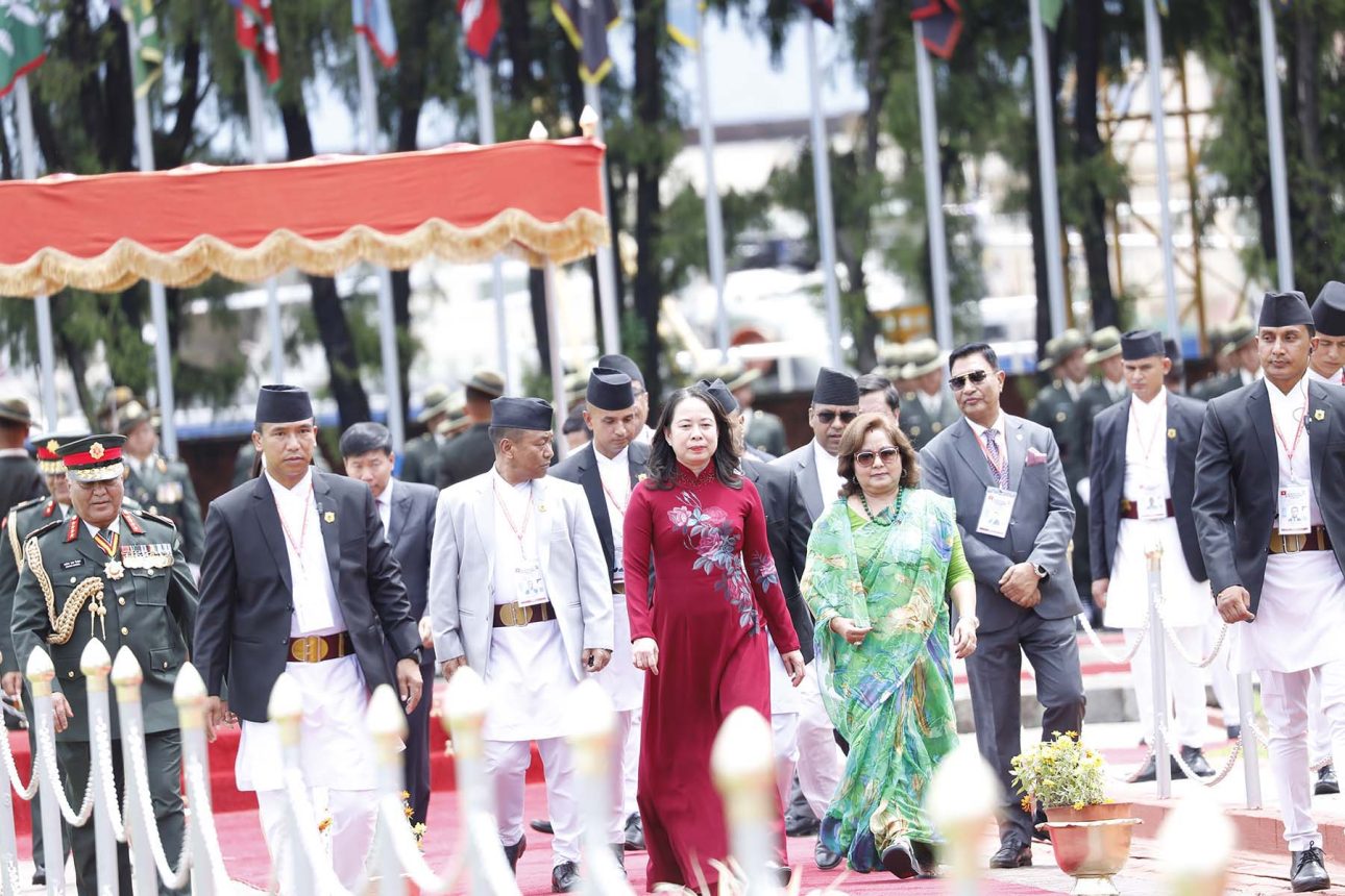नेपालमा भियतनामका उपराष्ट्रपति सुआन