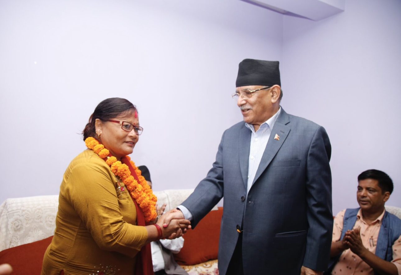 नेसपा नेतृ सुशिला श्रेष्ठ माओवादी केन्द्रमा प्रवेश