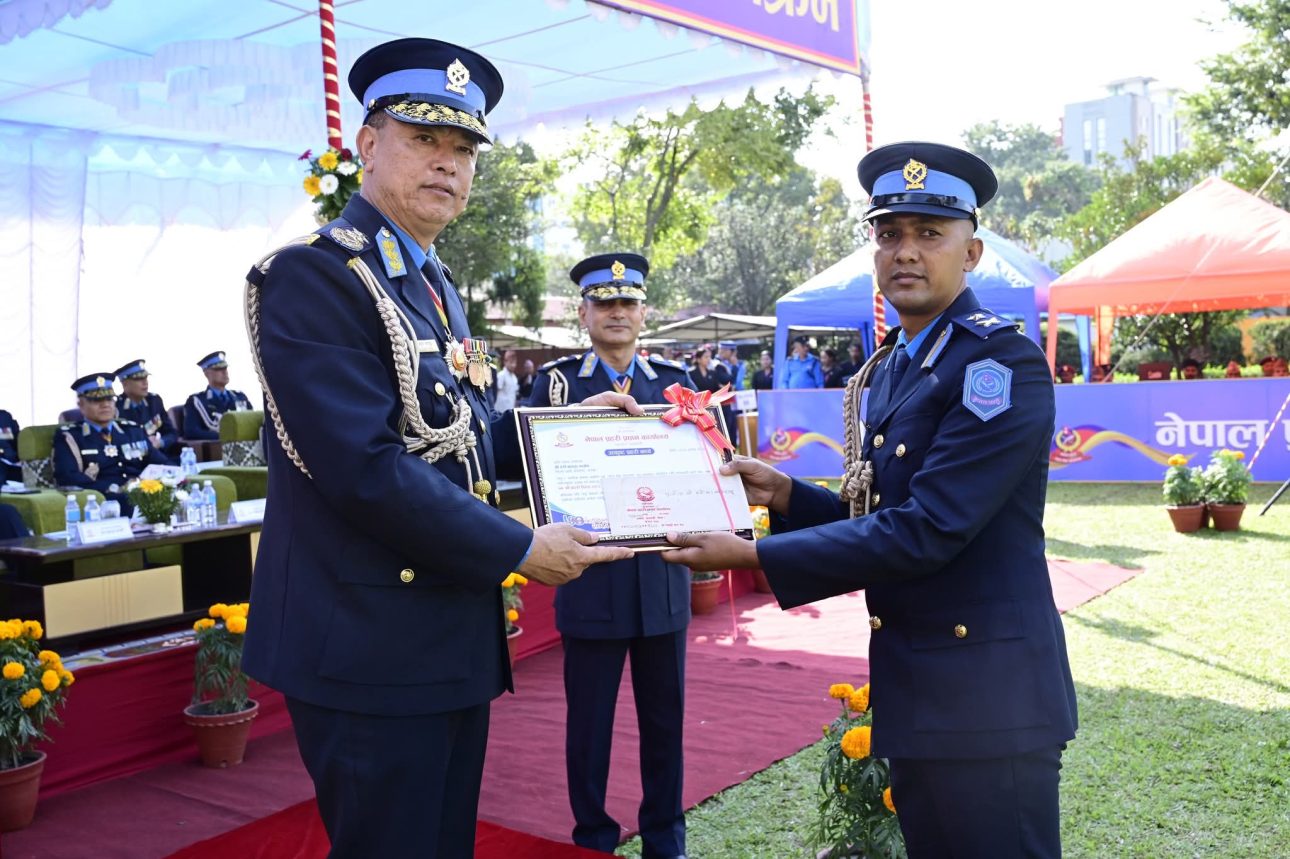 प्रहरी दिवसमा ४८ जनाले पाए पुरस्कार