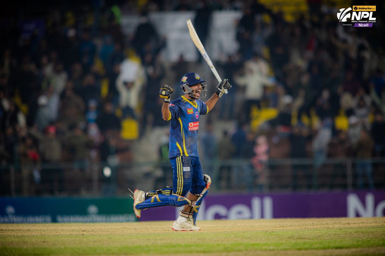 एनपीएलः बसिरको उत्कृष्ट ब्याटिङमा विराटनगरको जित