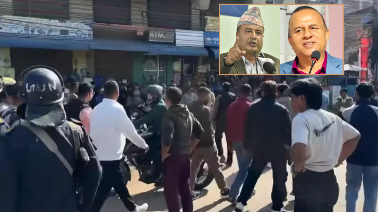 सिमरामा जेन–जी युवाको विरोध प्रदर्शन उग्र बन्दा आज बेलुका ८ बजेसम्म कर्फ्यू