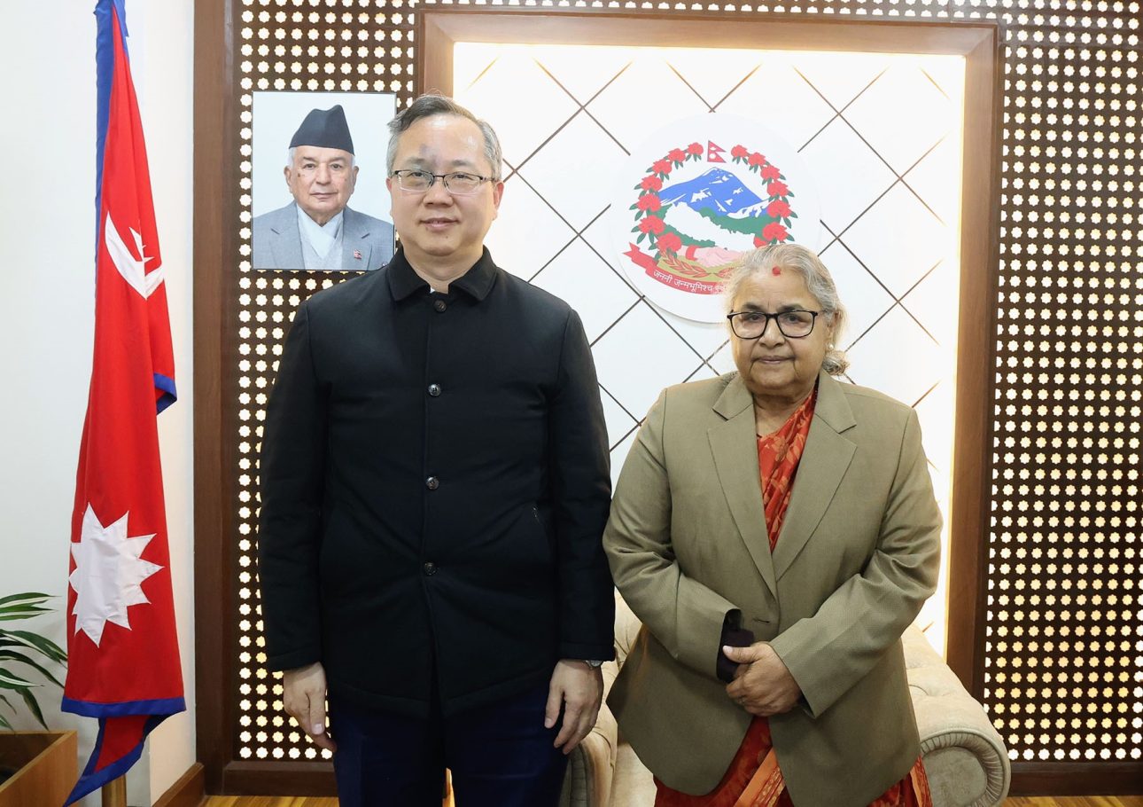 प्रधानमन्त्री कार्की र चिनियाँ राजदूत सोङबीच शिष्टाचार भेट, द्विपक्षीय सम्बन्धमा छलफल