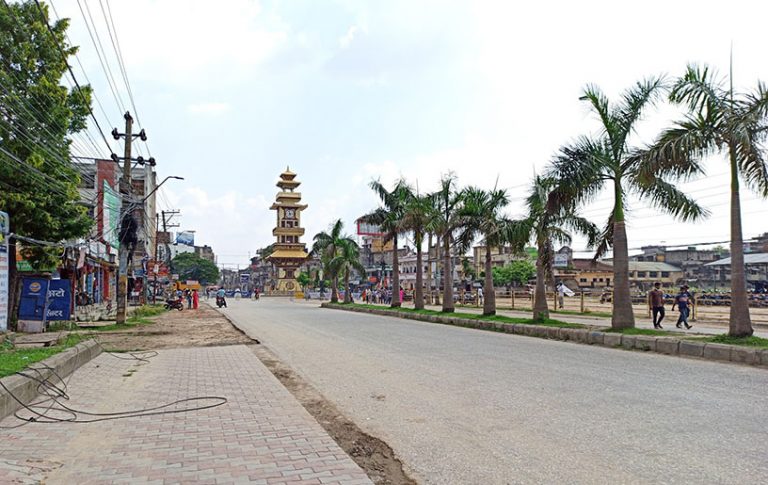 वीरगञ्ज महानगरमा चार किल्ला तोकेर अनिश्चितकालीन निषेधाज्ञा जारी