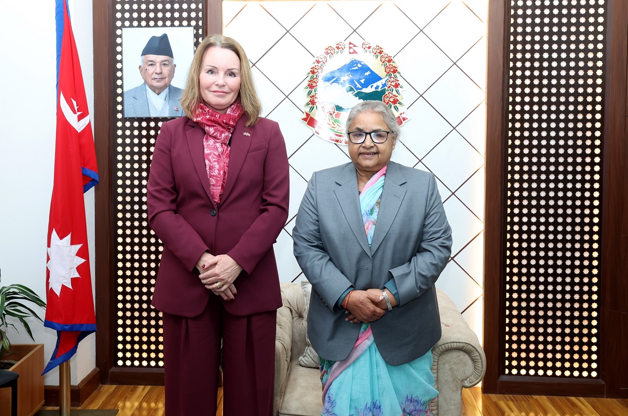 नेपाल–नर्वे द्विपक्षीय सम्बन्ध र निर्वाचनबारे छलफल
