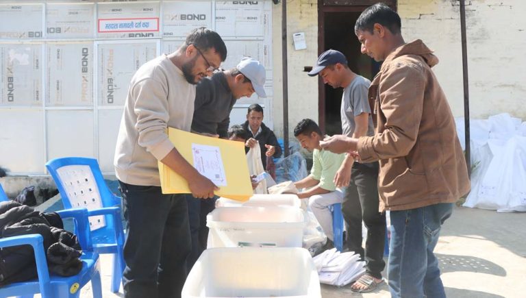 फागुन २१ को निर्वाचनका लागि चार करोडभन्दा बढी मतपत्र वितरण