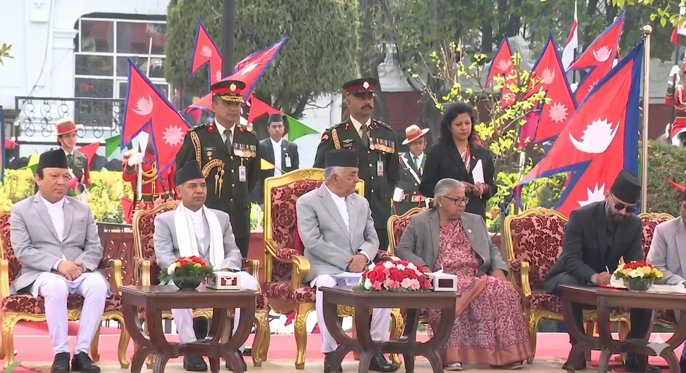 बालेन्द्र शाहले लिए प्रधानमन्त्री पदको शपथ