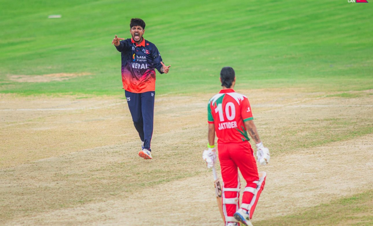 आईसीसी लिग–२: ओमानले नेपाललाई ३०६ रनको लक्ष्य