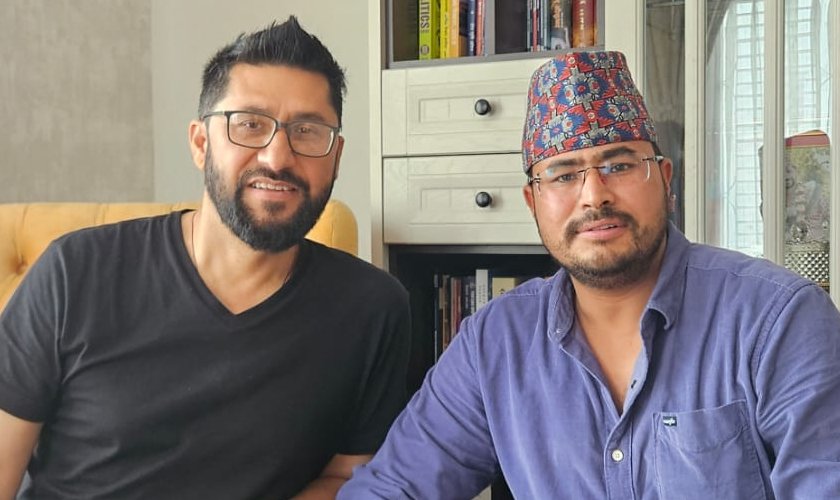 रवि लामिछाने र ज्ञानेन्द्र शाहीबीच भेट