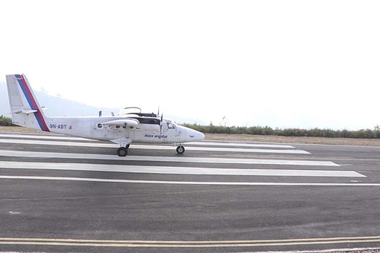 रेसुंगा विमानस्थलबाट अब सातामा चार दिन उडान, भाडादर पनि वृद्धि