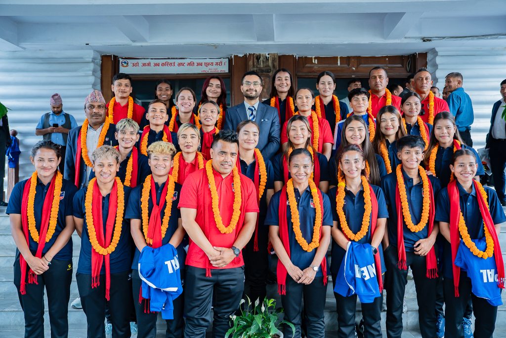 खेलाडी सम्मान र खेलकुद विकासमा सरकार प्रतिबद्ध : मन्त्री सस्मित पोखरेल