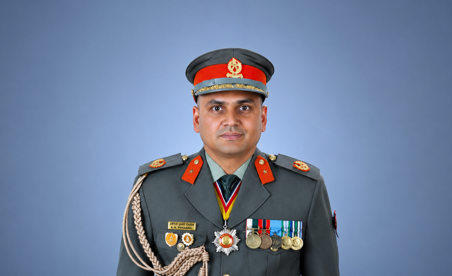 अञ्जनीकुमार पोखरेल सशस्त्रको एआईजीमा बढुवा