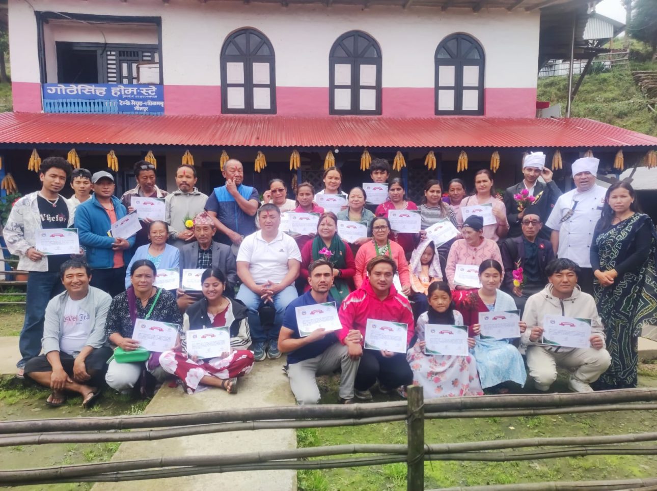 मुन्दुम पदमार्ग क्षेत्रका पर्यटन व्यवसायीलाई आतिथ्य र दिगो पर्यटन व्यवस्थापन तालिम
