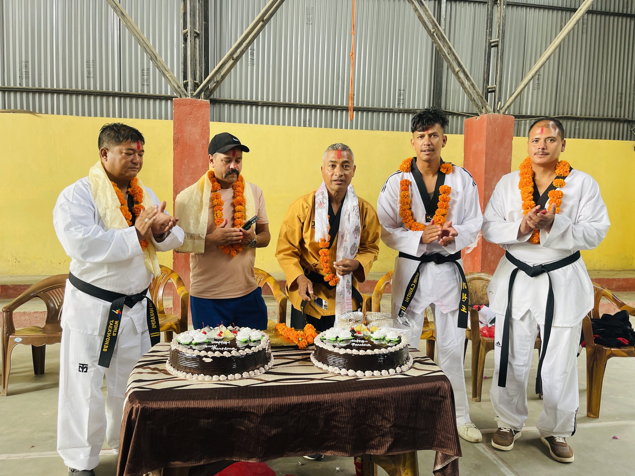 गुरु पूर्णिमा विशेष: टेकवान्डो खेलाडीद्वारा गुरुहरूप्रति सम्मान, बनेपामा विशेष कार्यक्रम