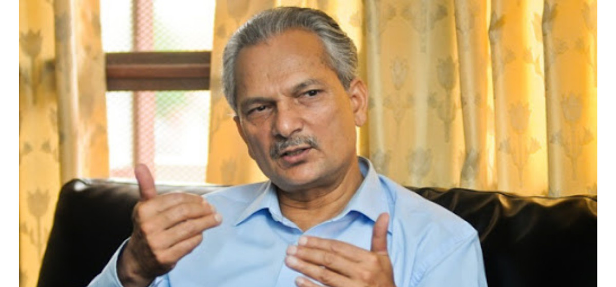 राष्ट्रिय विपत्तिमा सहयोग गर्न भट्टराईको आग्रह, उद्धार कोषमा १ लाख