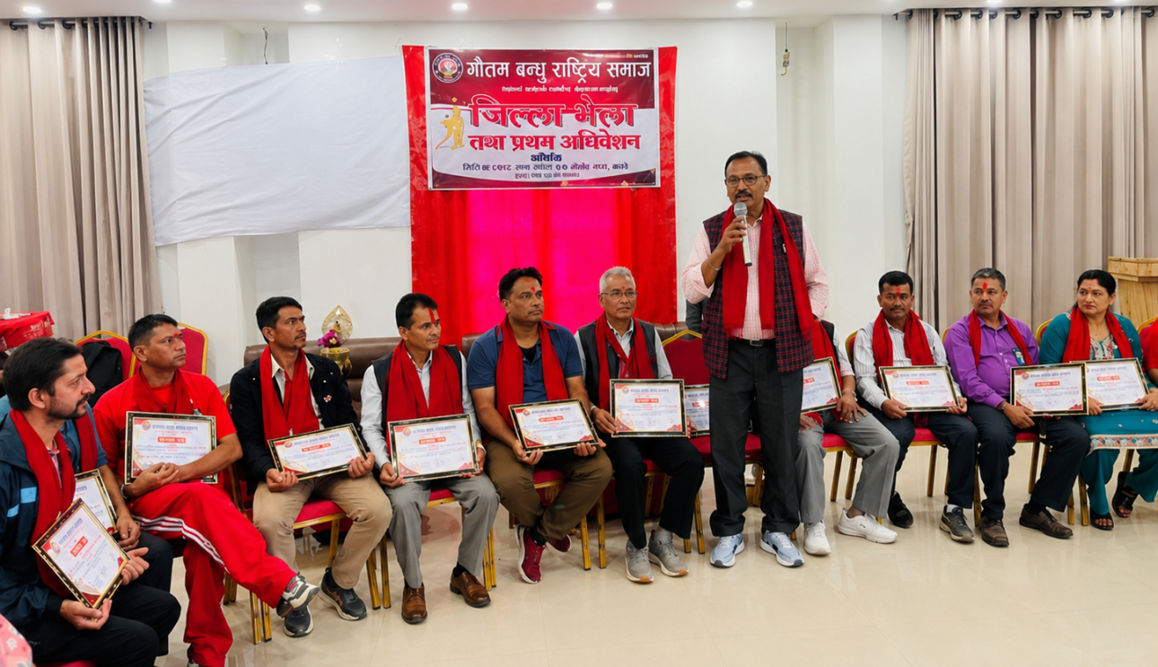 गौतम बन्धु राष्ट्रिय समाज काभ्रेको अध्यक्षमा जयभद्र गौतम