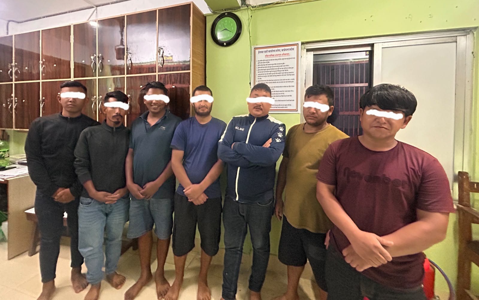 बनेपाको रेष्टुरेन्टमै जुवाको अड्डा, होटल सञ्चालकसहित ७ जना पक्राउ