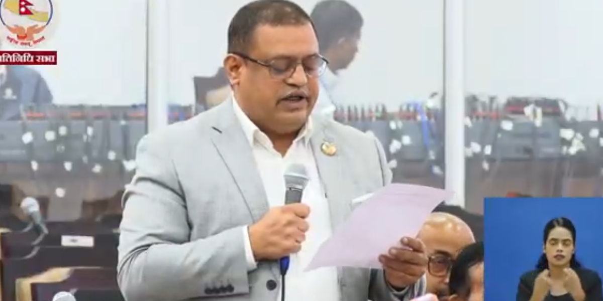 नयाँ मनसुनी प्रणालीको प्रभावबाट नागरिकको सुरक्षा गर्न पूर्वतयारी गर्न सांसद रेग्मीको माग